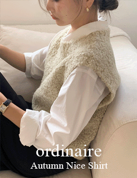[ordinaire] 어텀 니스 셔츠 (5color/아이보리 제외 단독주문시당일발송)